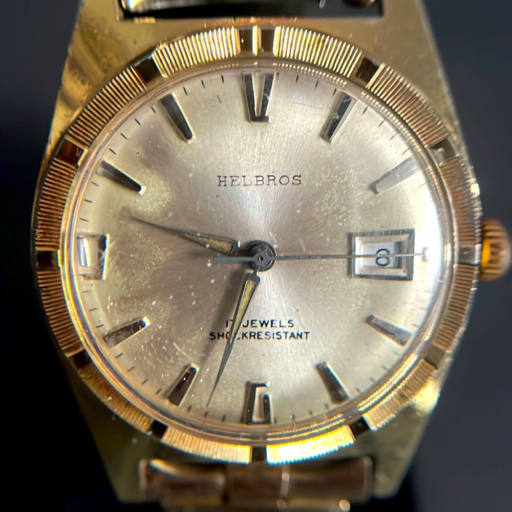 Helbros Vintage Men's Watch with Champion Watch Band